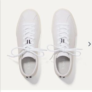 Rothy’s bone lace up sneakers